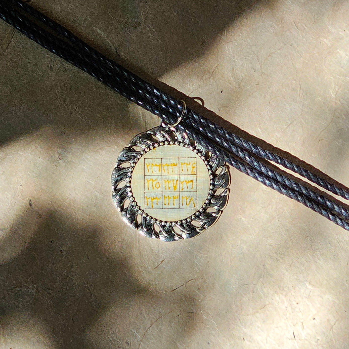 Spiritual Necklace of al-Huruf al-Muqatta'at Wazifa Amulet Necklace Jawshan for Protection and Hajat